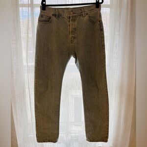 Acne Studios Washed Blue Straight Jeans